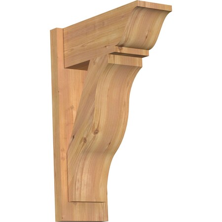 Funston Smooth Traditional Outlooker, Western Red Cedar, 7 1/2W X 18D X 26H
